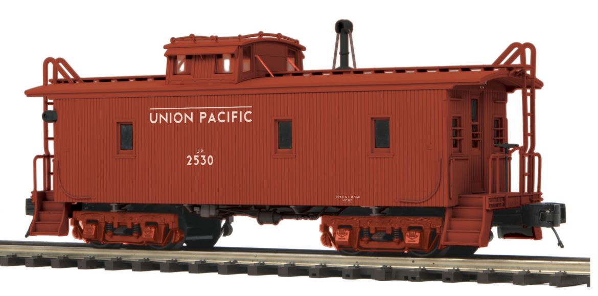 MTH 20-91557 O Union Pacific CA-1 Woodsided Caboose Car #2530