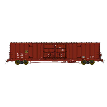 BLMA Models 18006 N Santa Fe Bx-166 60' Double Door Beer Car Boxcar #621492