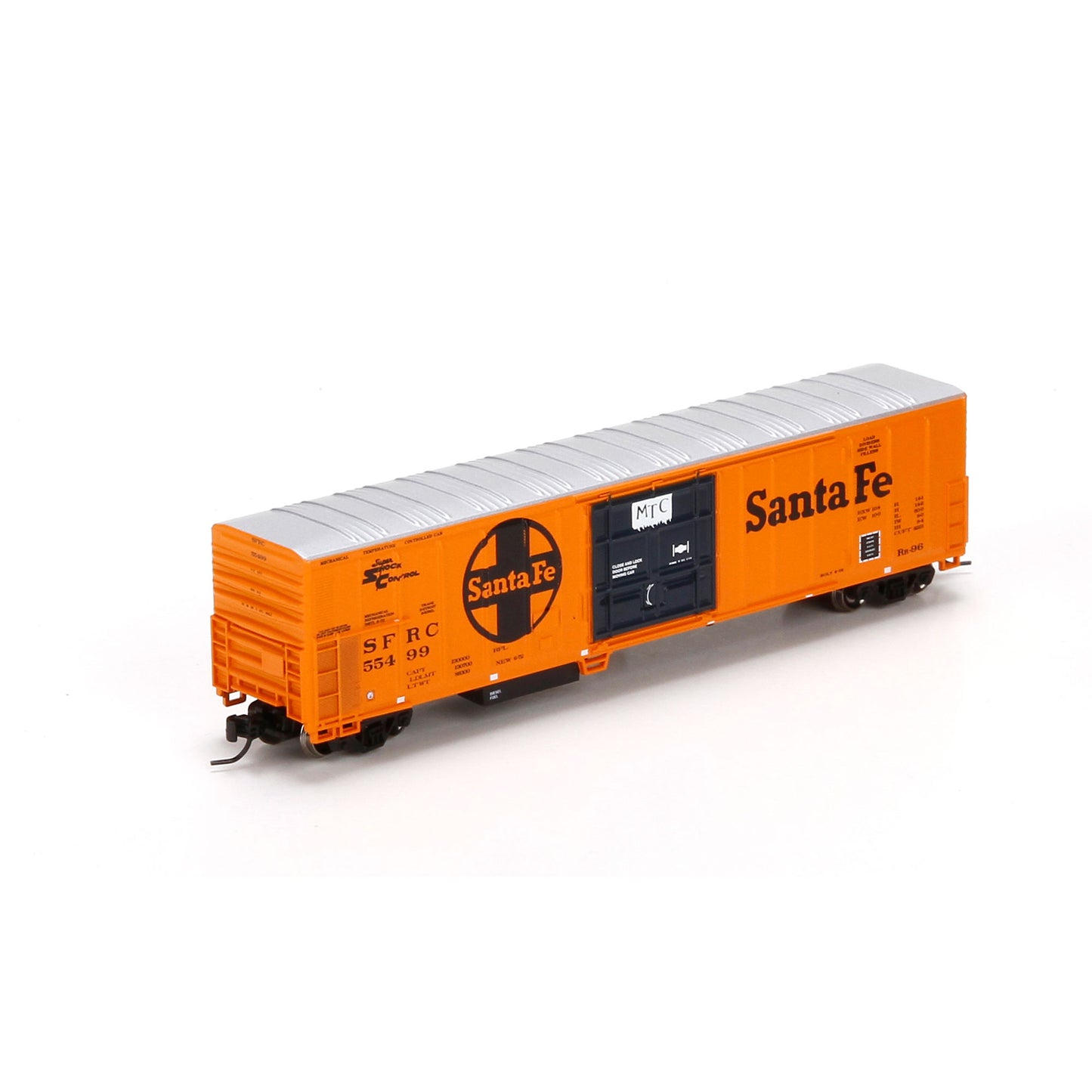 Athearn 17496 N Santa Fe 57' Mechanical Reefer #55499 NIB