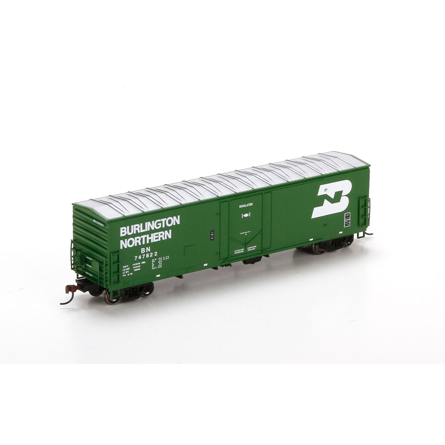 Athearn 74944 HO Burlington Northern 50' Youngstown Door Box #747822