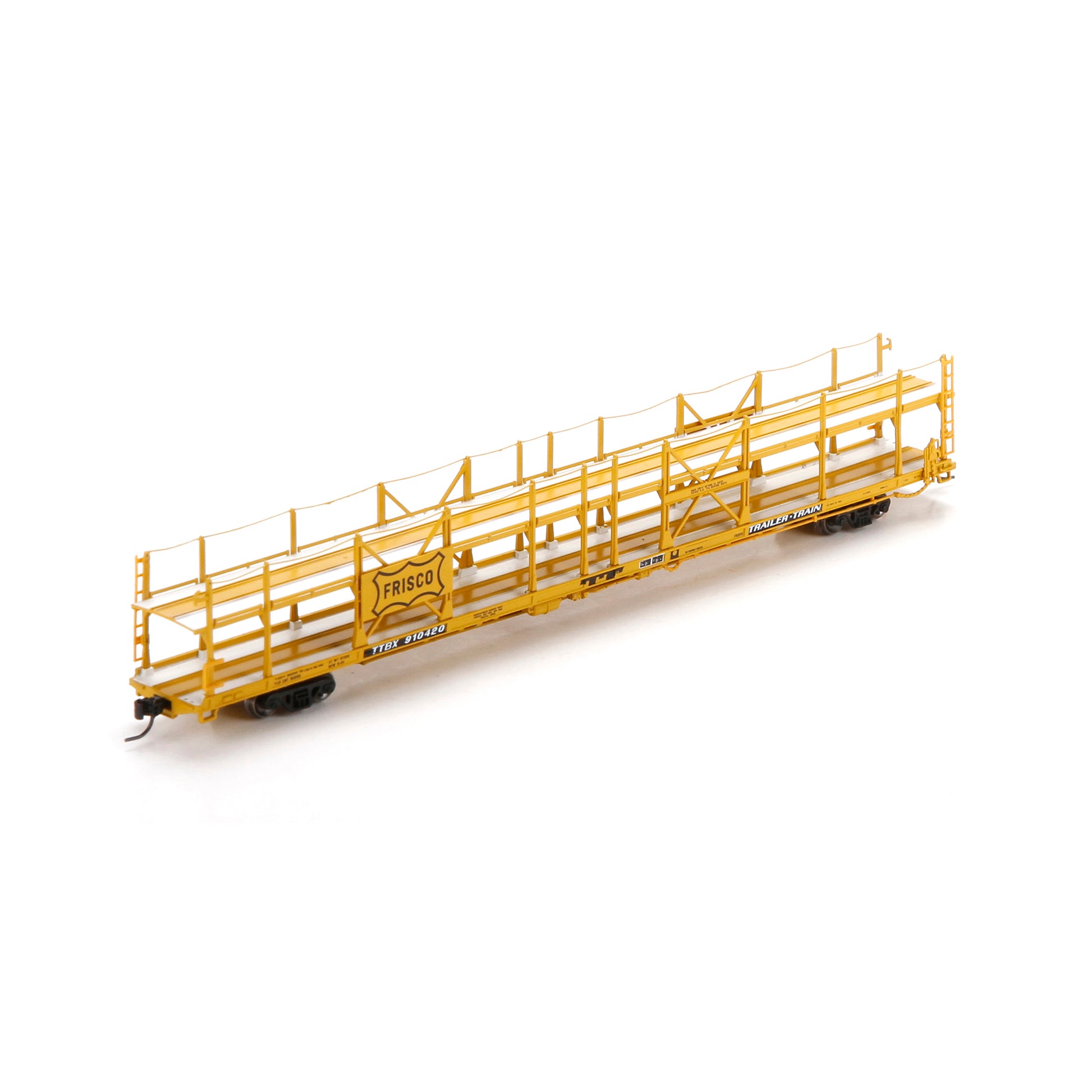 Athearn 14383 N Frisco F89-F Bi-Level Auto Rack #910420