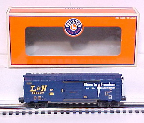 Lionel 6-39221 O Gauge Louisville & Nashville 6565 Boxcar #109829