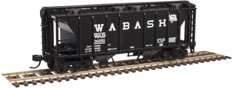 Atlas 50002888 N Wabash Trainman PS-2 Covered Hopper #30250