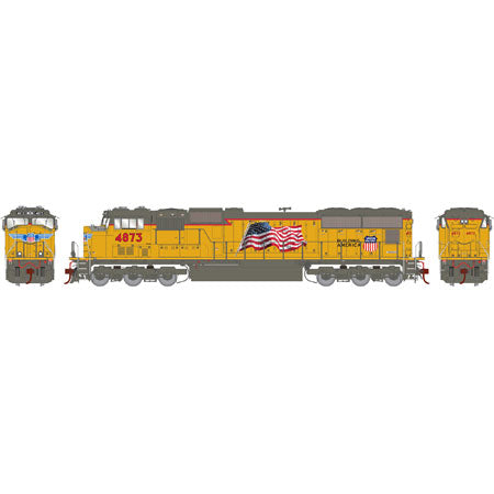 Athearn G69207 HO Union Pacific EMD SD70M Diesel Locomotive #4873