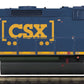 MTH 20-20570-1 CSX GP-40 Diesel Engine with Proto-Sound 3.0 #6412