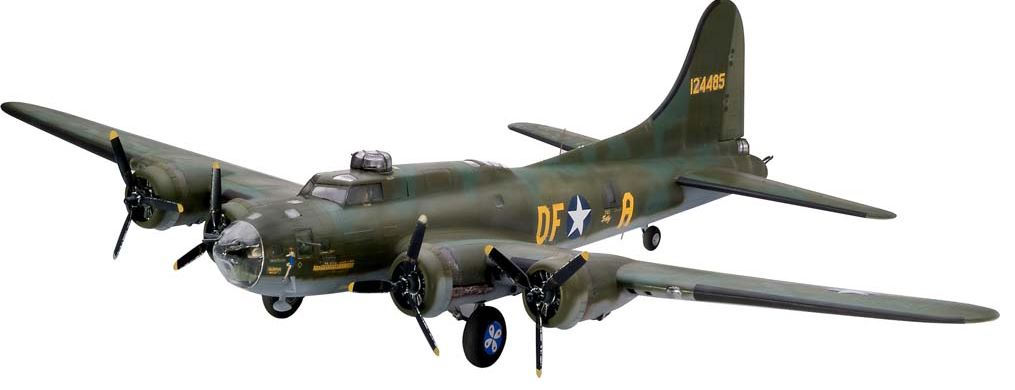 Revell of Germany 04297 1:48 Boeing B-17F Memphis Belle Military Plane Kit