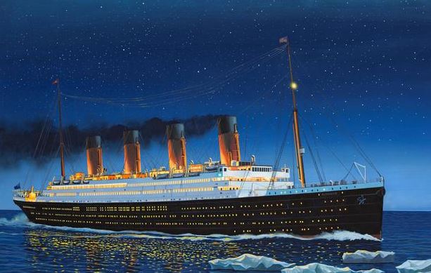 Revell of Germany 05210 1:700 R.M.S. Titanic Ship Plastic Model Kit