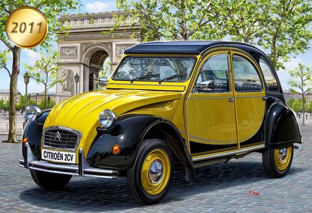 Revell of Germany 07095 1:24 Citroen 2CV Charleston Car Plastic Model Kit