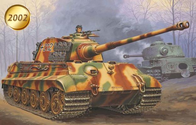 Revell of Germany 03129 1:72 Tiger II Ausf. B Military Tank Model Kit