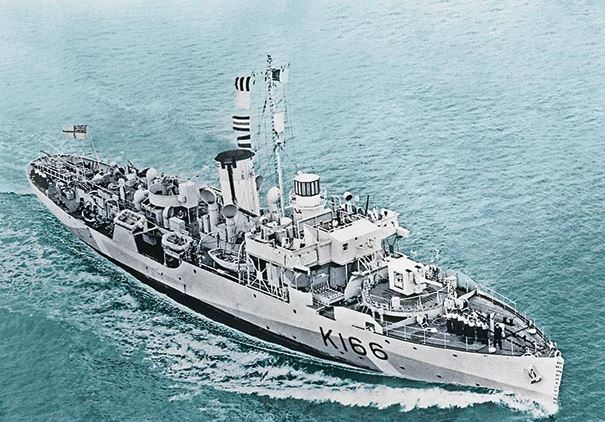 Revell of Germany 05132 1:144 Flower Class Corvette HMCS Snowberry Ship Kit