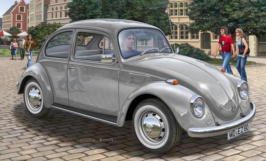 Revell of Germany 07083 1:24 1968 Volkswagen Beetle Limousine Plastic Model Kit