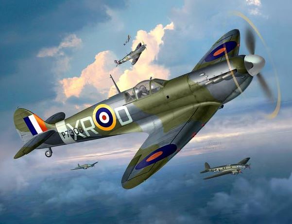 Revell of Germany 03959 1:48 Supermarine Spitfire Mk.II Military Plane Kit
