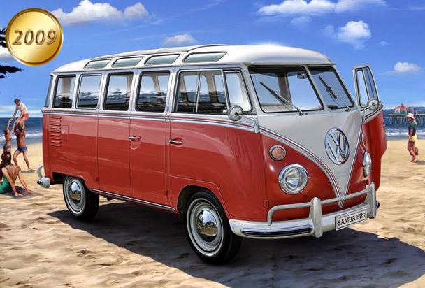 Revell of Germany 07399 1:24 Volkswagen T1 Samba Bus Plastic Model Kit