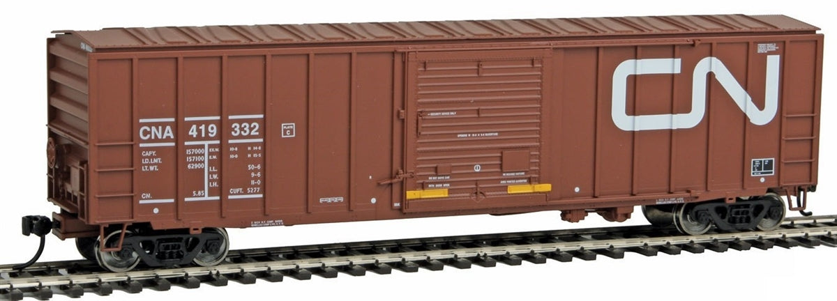 Walthers 910-2129 HO Canadian National CNA 50' ACF Exterior Post Boxcar #419332