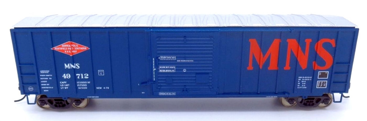 Walthers 910-2131 HO Minneapolis,Northfield & Southern 50' ACF Exterior #49705