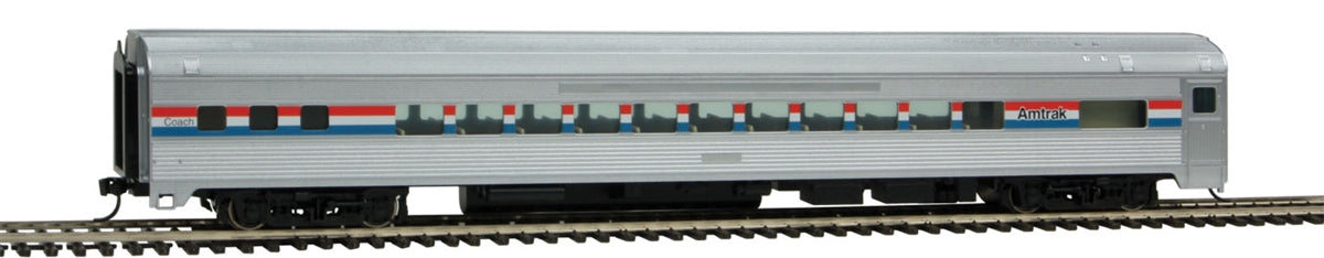 Walthers 910-30201 HO Scale Amtrak 85' Budd Small-Window Coach Passenger Car