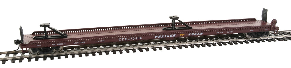 Walthers 910-5217 HO Trailer-Train 75' Piggyback Flatcar #470436