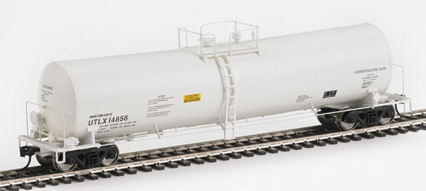 Walthers 920-100244 HO Union Tank Car UTLX 54' 23,000-Gallon Tank Car #14856