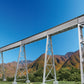 Walthers 933-4555 HO Steel Railroad Bridge Tower Bent Kit (Pack of 2) MT/Box