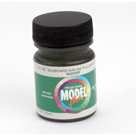 Badger 16-185 SAL Pullman Green Modelflex Railroad Acrylic Paint - 1 oz. Bottle
