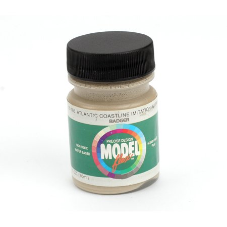 Badger 16-186 AC Imitation Aluminum Modelflex Acrylic Paint - 1 oz. Bottle
