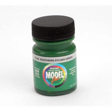 Badger 16-46 Southern Sylvan Green Railroad Acrylic Paint - 1 oz. Bottle