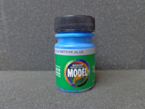 Badger 16-59 Amtrak Blue Modelflex Railroad Acrylic Paint - 1 oz. Bottle