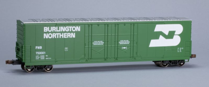 Scale Trains SXT1003 HO BN 5100 RBL 8' Double-Plug Boxcar Kit #750001
