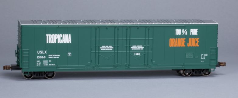 Scale Trains SXT1017 HO Tropicana Evans USRE 5100 8' Double-Plug Boxcar #13068