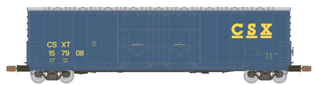 Scale Trains SXT1036 HO CSX Evans USRE 5100 RBL 8' Double-Plug Boxcar #157908