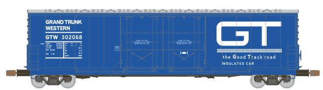 Scale Trains SXT1042 HO GTW 5100 RBL 8' Double-Plug Boxcar #302068