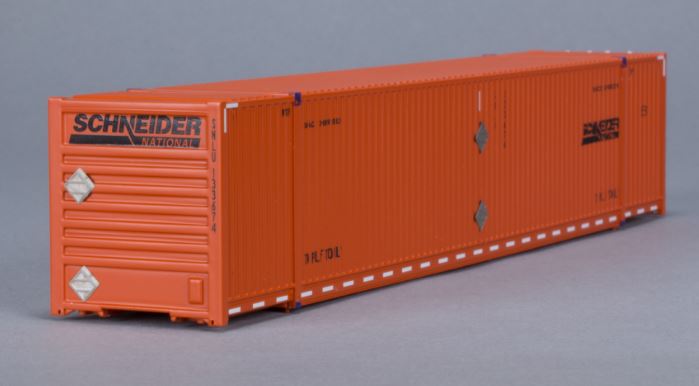 Scale Trains SXT10158 HO Schneider National CIMC 53'' Dry Container