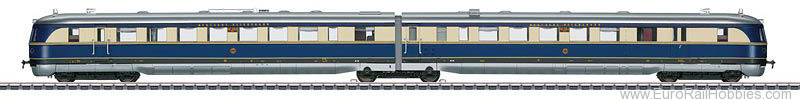 Marklin 37776 HO Deutsche Bahn AG Class SVT 137 Express Diesel Powered Rail Car