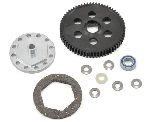 Robinson Racing Products 7965 HP Gen3 Slipper Steel Spur/Backplate 65T: ERV