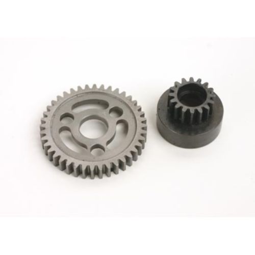 Robinson Racing Products 8040 Extra Hard Spur, 40T & Clutchbell, 16T: Revo