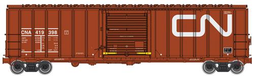 Walthers 910-2130 HO Canadian National CNA 50' ACF Exterior Post Boxcar #419398