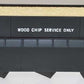Bowser 57013 HO 70-Ton 3-Bay Offset-Side Woodchip Hopper Dim Data