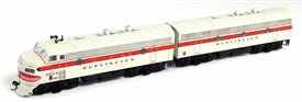 Athearn G22669 HO C&S F7A/F7B with DCC & Sound #702A/#702B)