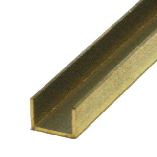 K&S 9886 3/16" x 12" Brass Channel