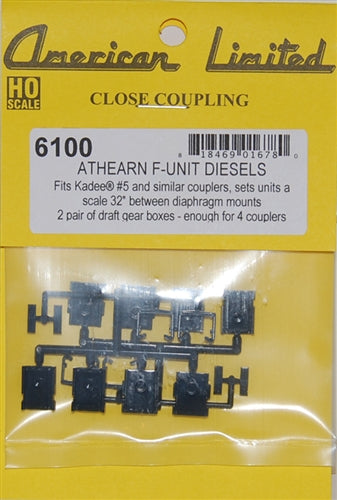 American Limited Models 18973 HO Athearn F Unit Close Coupling Adapter Kit