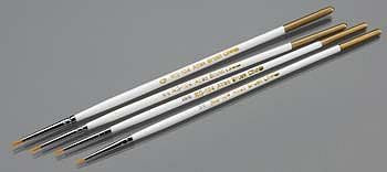 Atlas Brush 104 Taklon Detail (Set of 4)