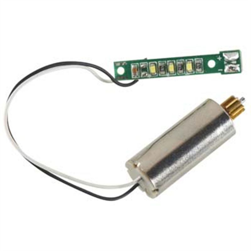 Heli-Max HMXE2329 Right Rear Motor with LED/Pinion CCW 230Si Quadcopter