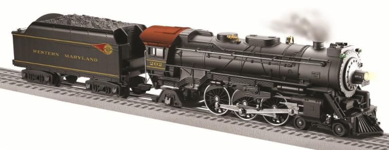 Lionel 6-82969 O Western Maryland 4-6-2 Pacific LionChief Plus Steam Loco #202