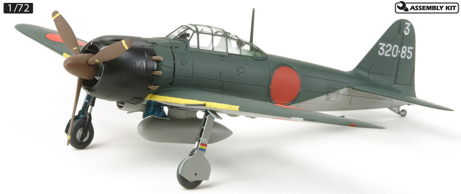 Tamiya 60779 1:72 A6M5 Zeke Zero Fighter Military Aircraft Plane