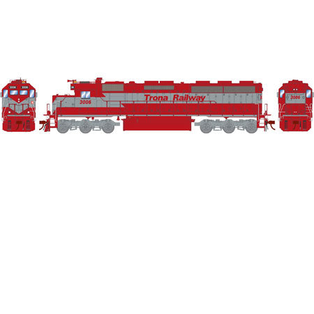 Athearn G86199 HO Trona Railway SD45-2 Diesel Locomotive with DCC & Sound #3006