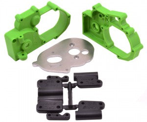 RPM 73614 Green Gearbox Housing and Rear Mounts for Traxxas 2wd Vehicles