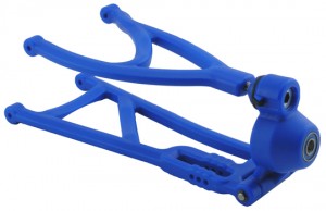 RPM 80565 Traxxas Revo True-Track Rear A-arm Conversion Kit – Blue
