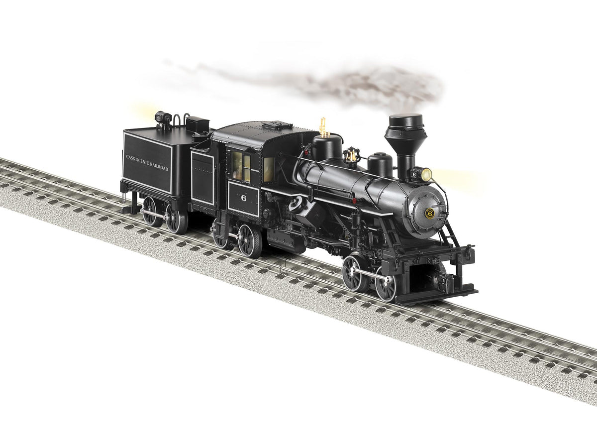 Lionel 6-82813 O Gauge Cass Scenic Heislers Steam Locomotive #6