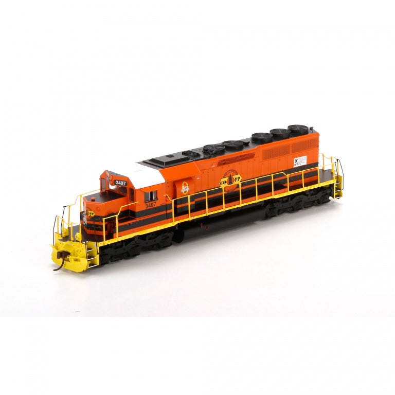 Athearn 98849 HO Scale CORP SD40 Diesel Locomotive w/DCC & Sound #3497