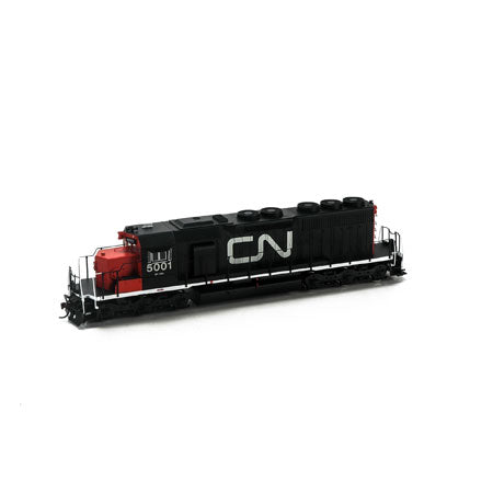 Athearn 98856 HO Canadian National SD40 Diesel Loco w/DCC & Sound RTR #5001